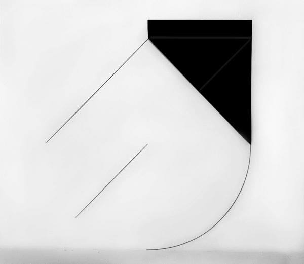 © Dorthea Rockburne /ARS 'Installation Piece: Arc'