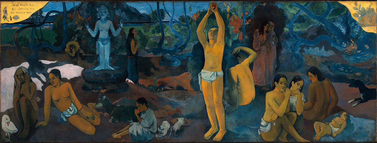Paul Gauguin ‘D’ou_venons-nous’, 1897–98