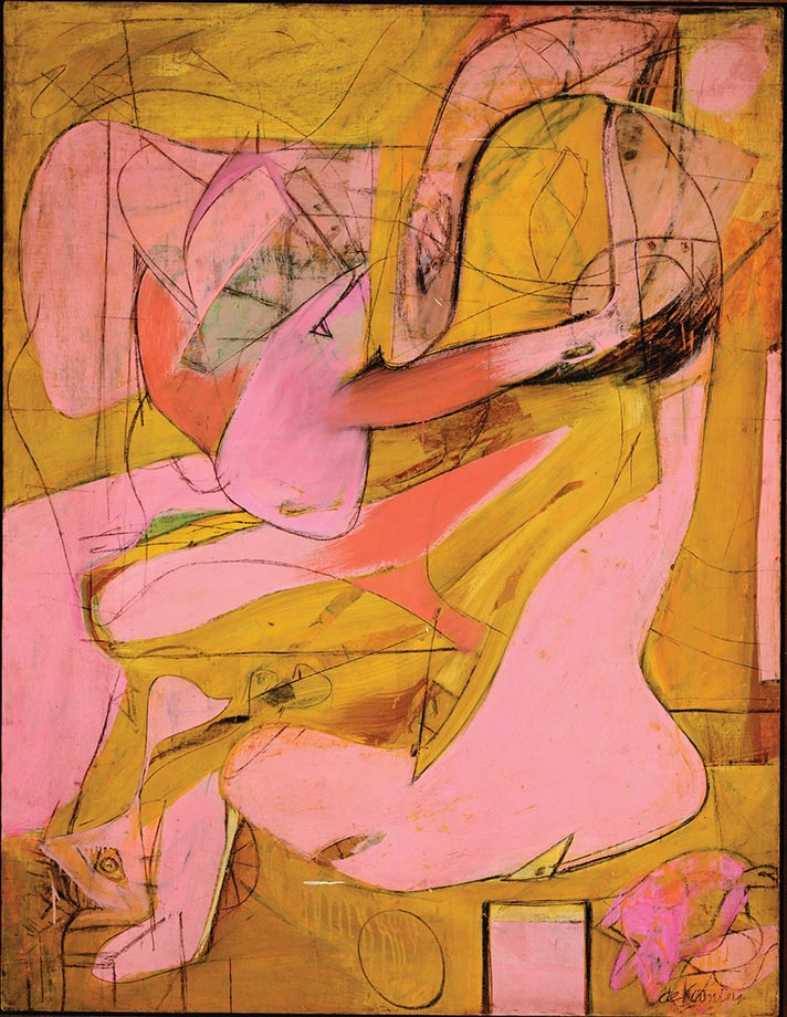 © Willem de Kooning, Pink Angels, c. 1945; © The Willem de Kooning Foundation/Artists Rights Society (ARS), New York
